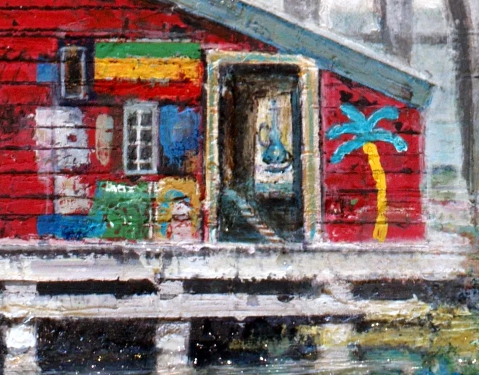 Francesco Santosuosso, Amsterdam particolare del coffee shop, 2012