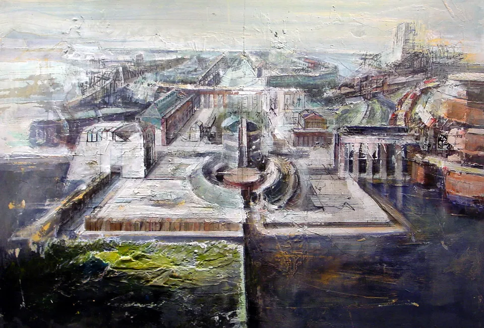 Francesco Santosuosso, Citta' ideale, 1999