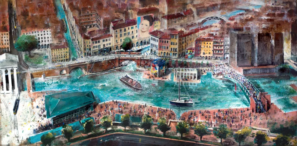 Francesco Santosuosso, Darsena, 2017