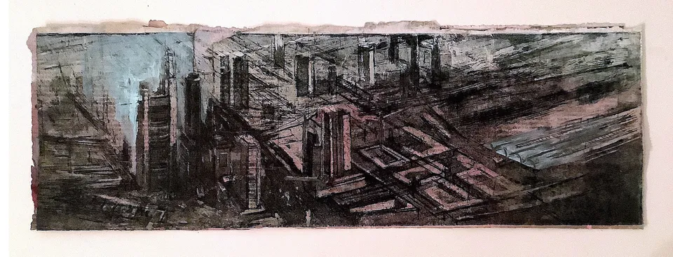 Francesco Santosuosso, Francoforte, 2003, incisione