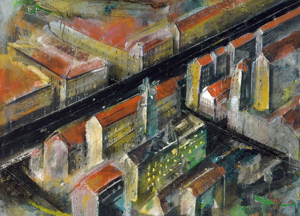 Francesco Santosuosso, Il ponte della ghisolfa, 2001