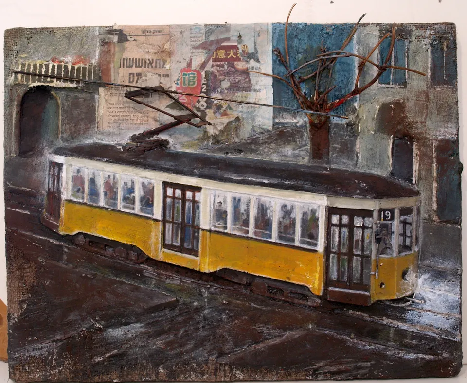 Francesco Santosuosso, Il vecchio tram giallo, 2013