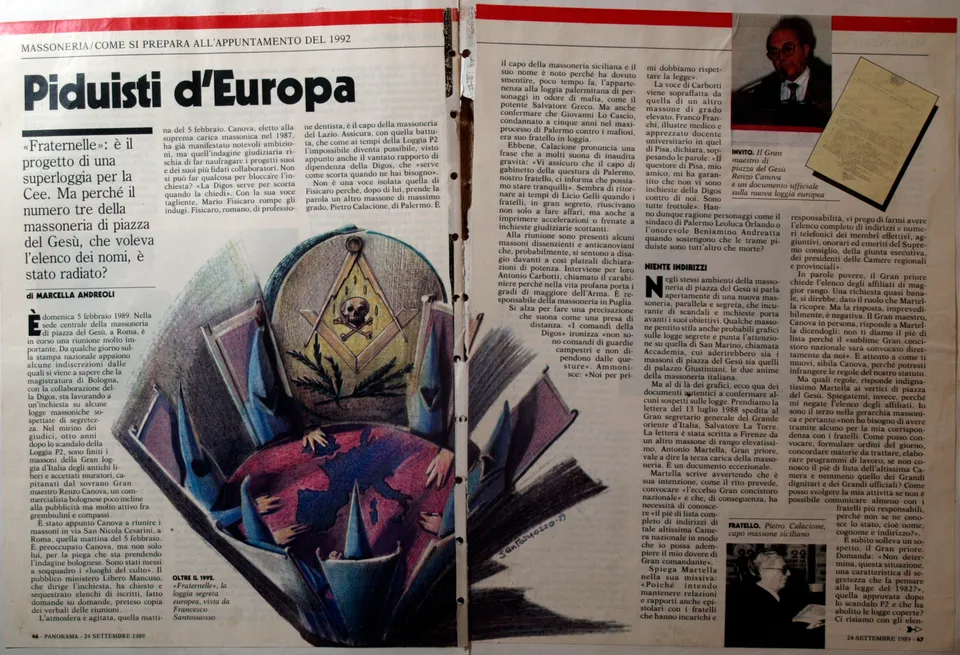 Francesco Santosuosso, Illustrazioni per i media, 1987