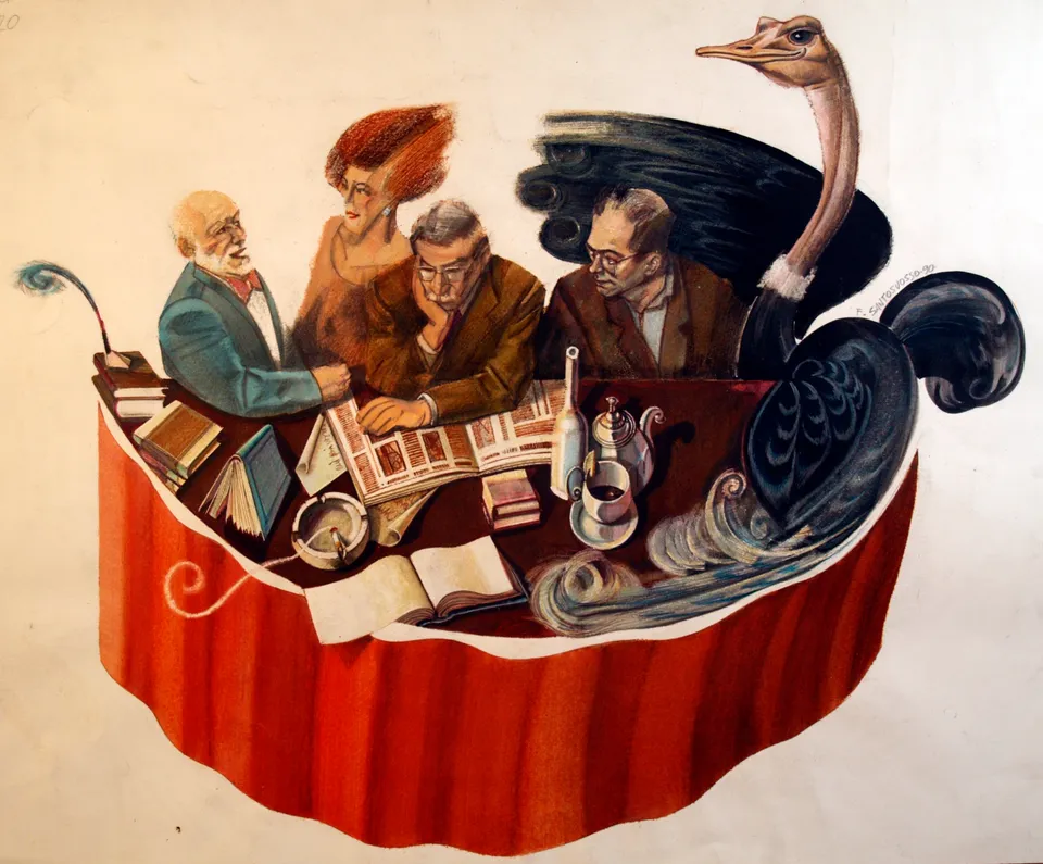 Francesco Santosuosso, Illustrazioni per i media, Fr, 1987
