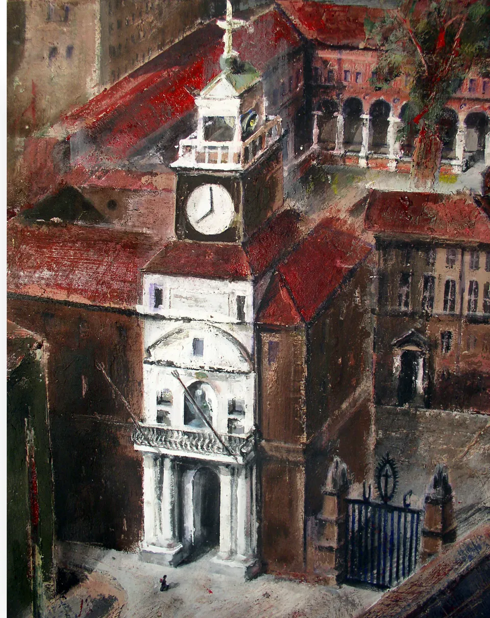 Francesco Santosuosso, La cattolica , particolare, 2005