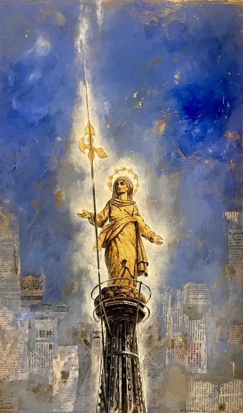 Francesco Santosuosso, La madonnina di milano, 2025