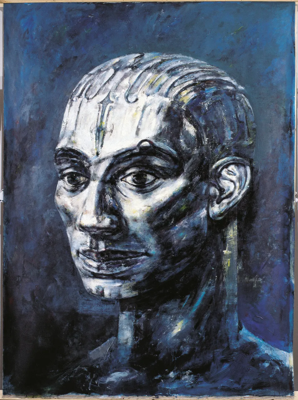 Francesco Santosuosso, Mistico, 1997, acrilico su tela, 200×150 cm