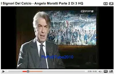 Francesco Santosuosso, Moratti nel suo studio con dipinto Santosuosso, 2007
