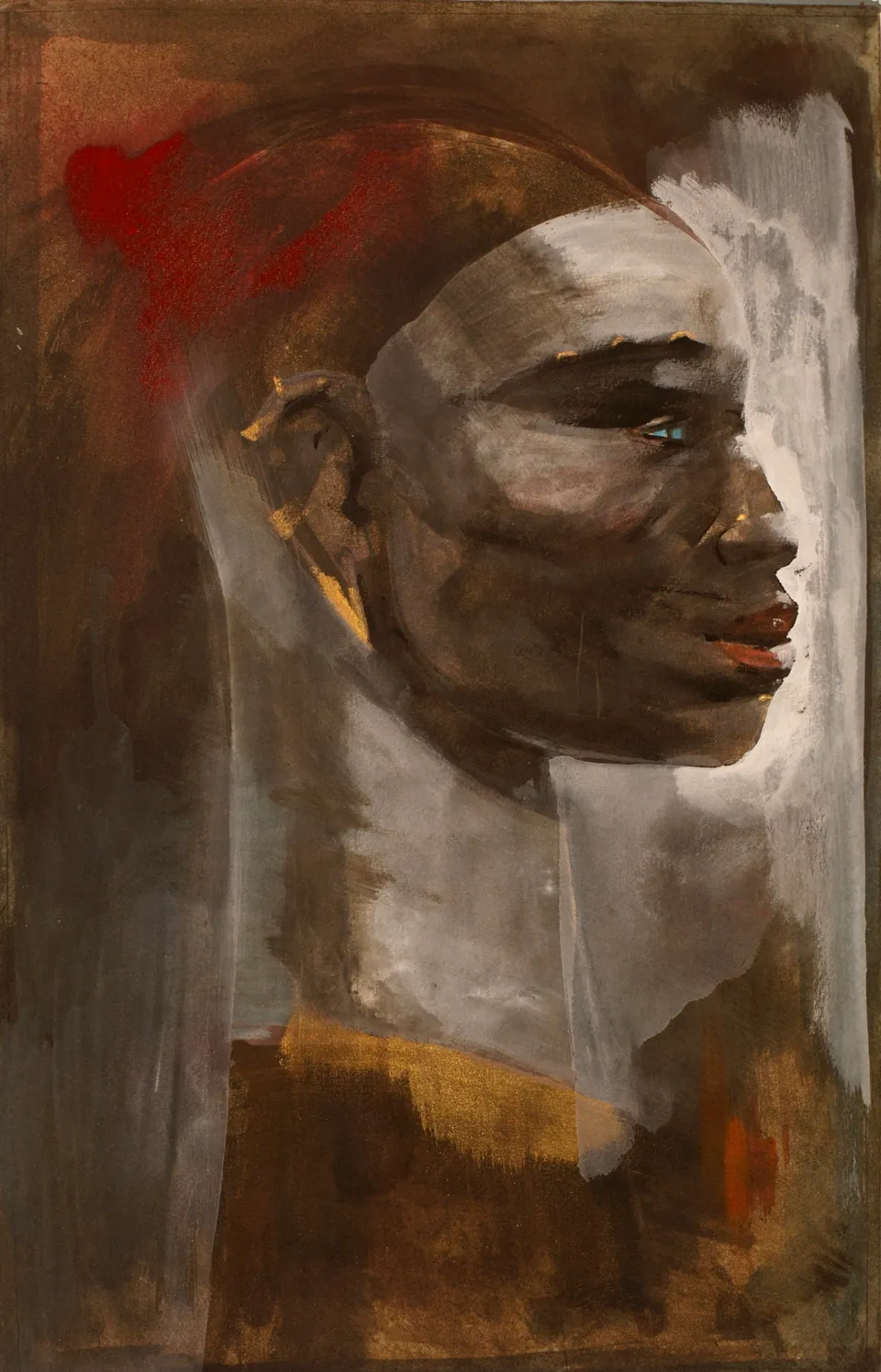 Francesco Santosuosso, Nera 2 carta, 2008, 49×32 cm