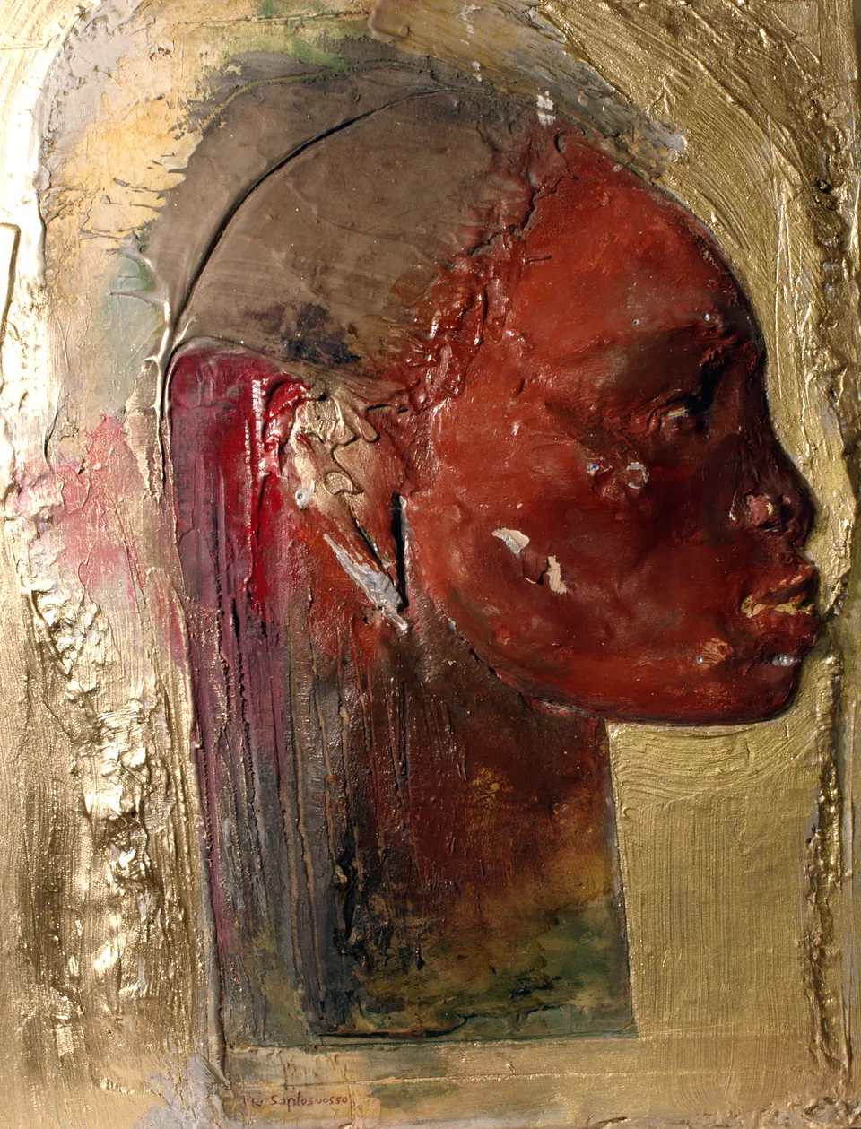 Francesco Santosuosso, Nera, 2008, bassorilievo
