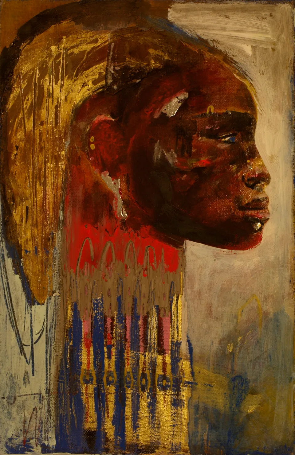 Francesco Santosuosso, Nera 6 carta, 2008, 49×32 cm