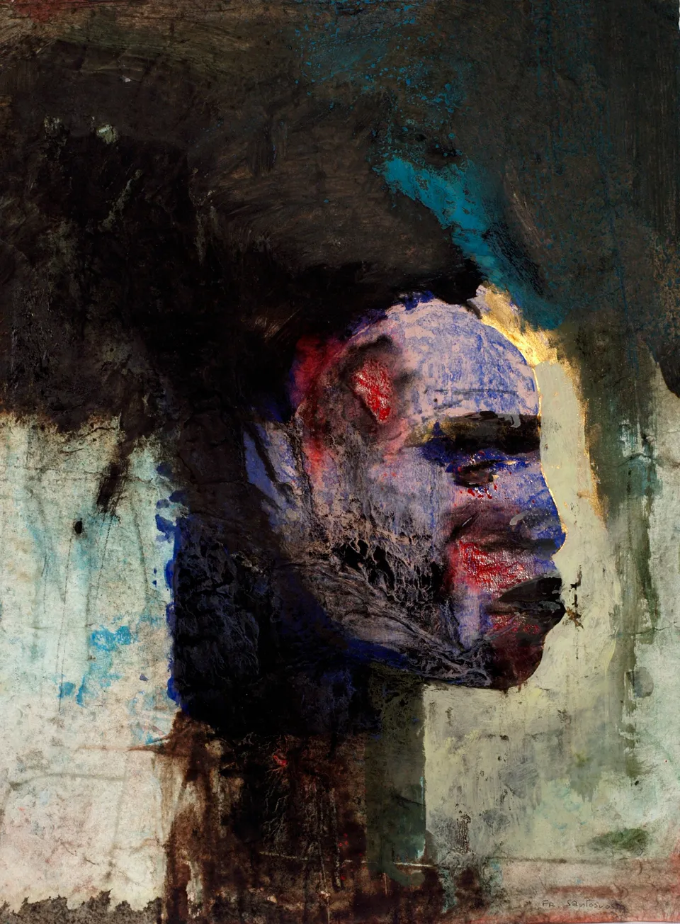 Francesco Santosuosso, Nera su carta 1, 2008