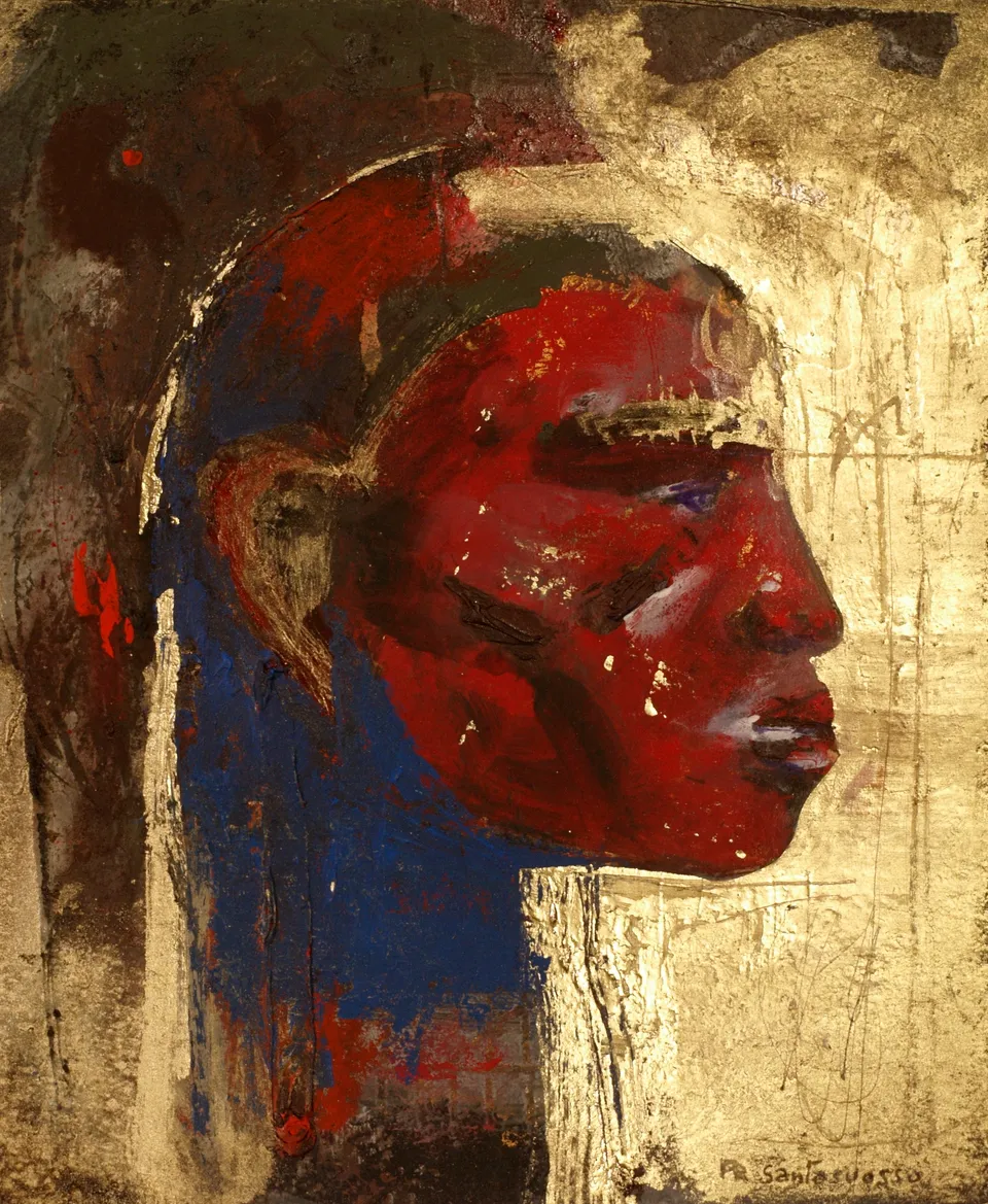 Francesco Santosuosso, Nera su carta 3, 2008