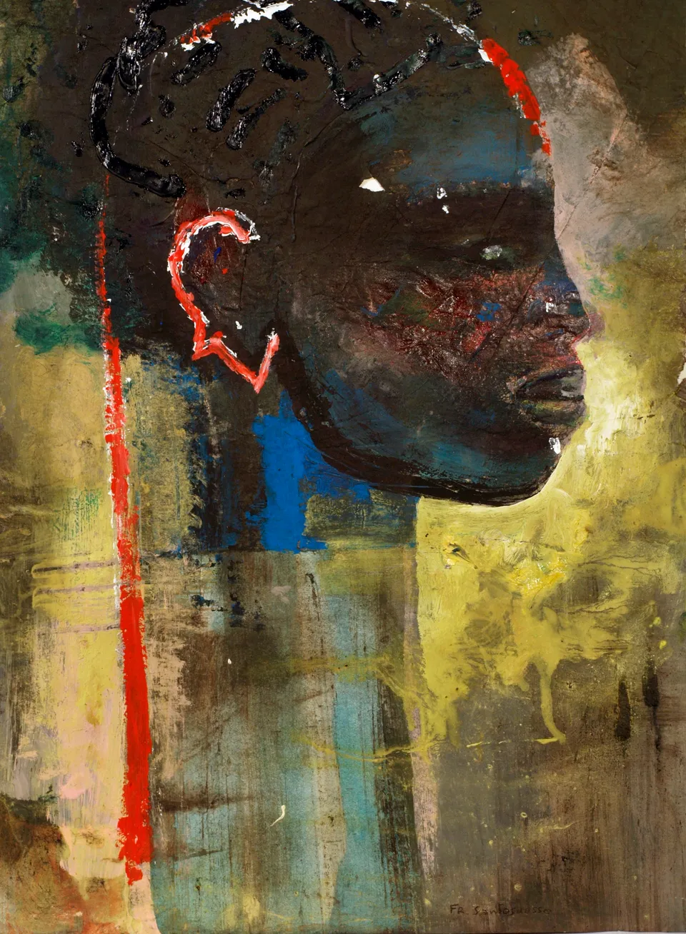 Francesco Santosuosso, Nera su carta 4, 2008