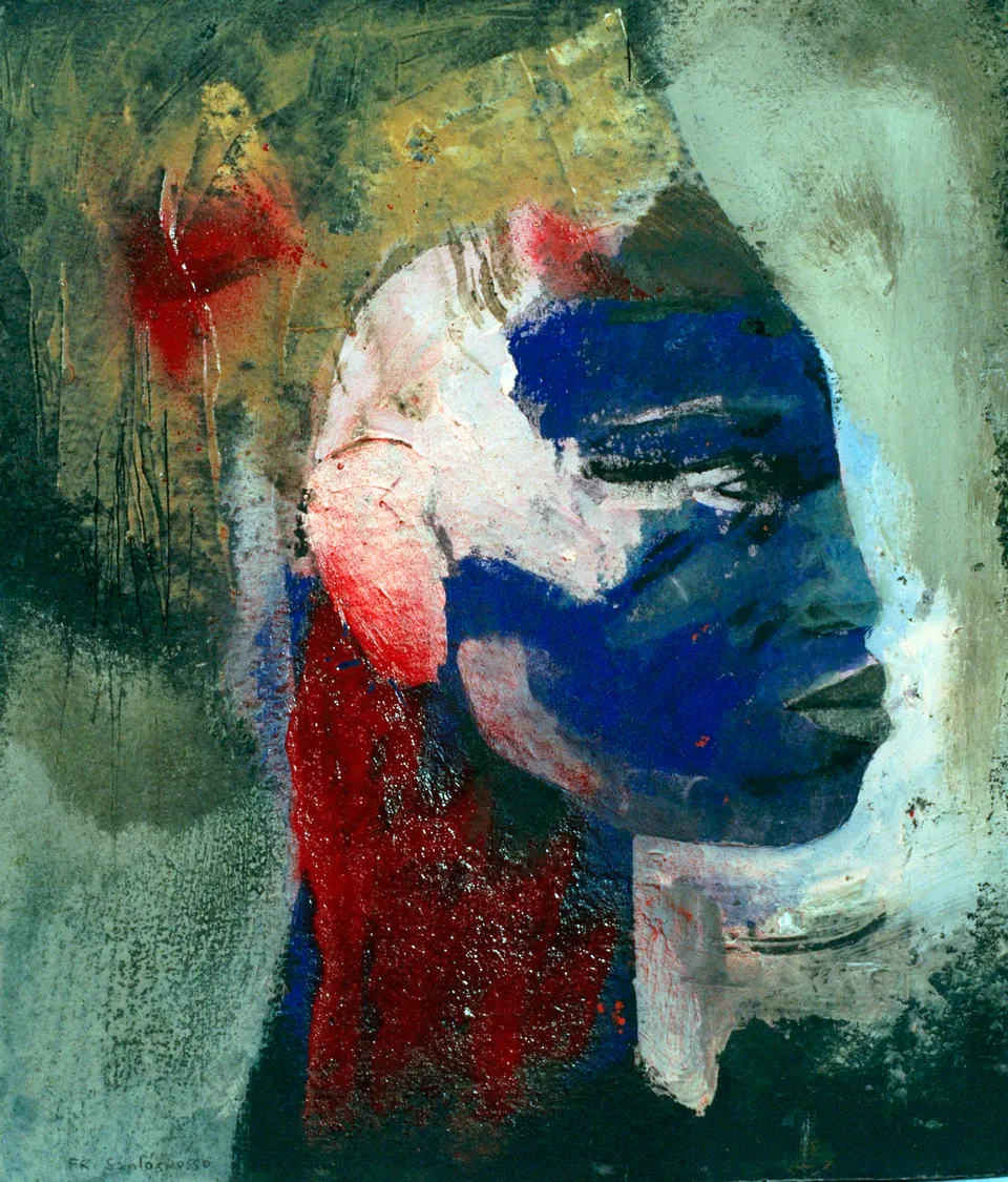 Francesco Santosuosso, Nera su carta 6, 2008