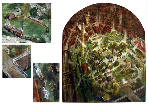 Francesco Santosuosso, Parco sempione, 2009