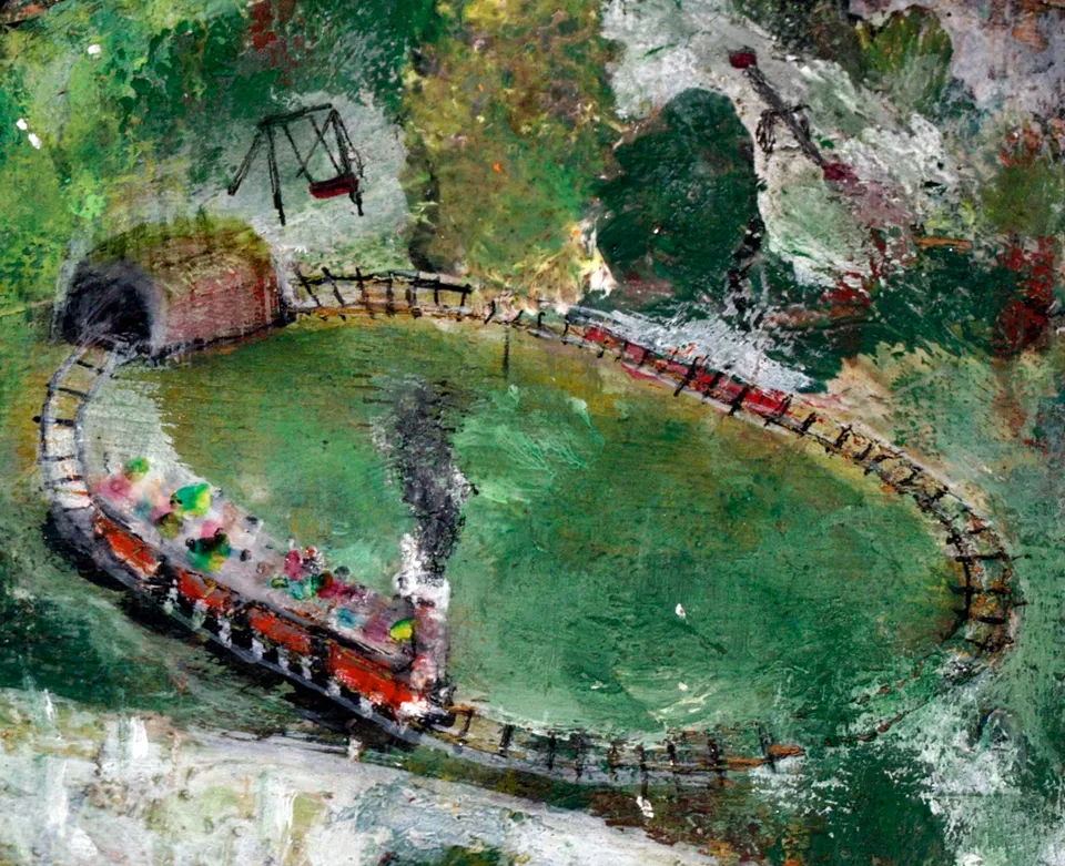 Francesco Santosuosso, Particolare parco sempione, 2009