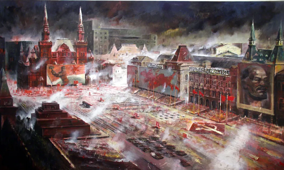 Francesco Santosuosso, Piazza-rossa, 2004