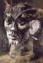 Francesco Santosuosso, Piercing 10, 1999, acrilico su carta