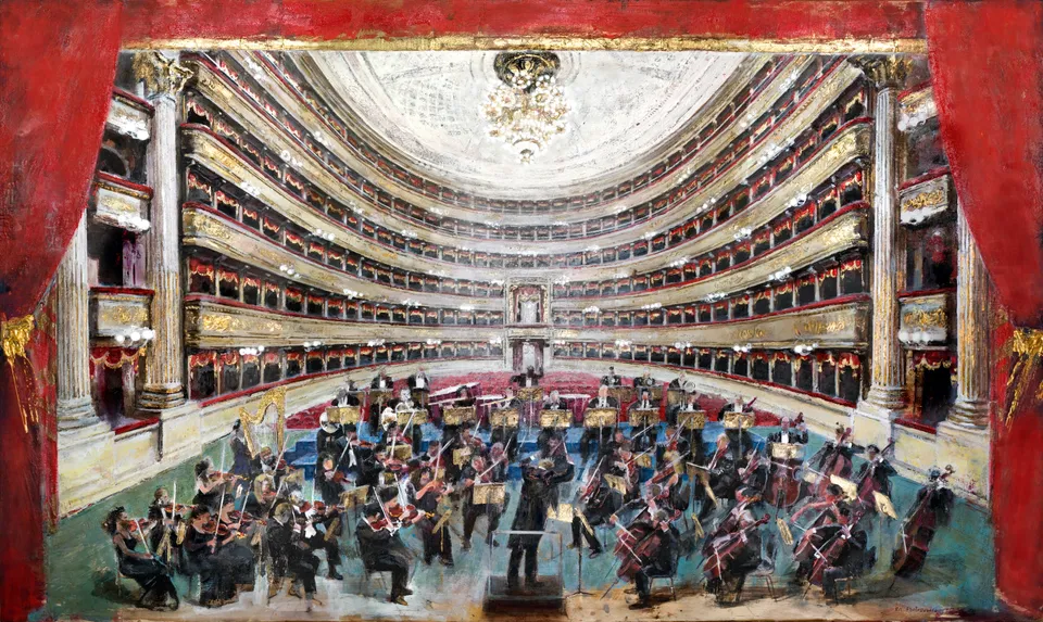 Francesco Santosuosso, Play for me, 2016, olio e acrilici su legno, 60×100 cm
