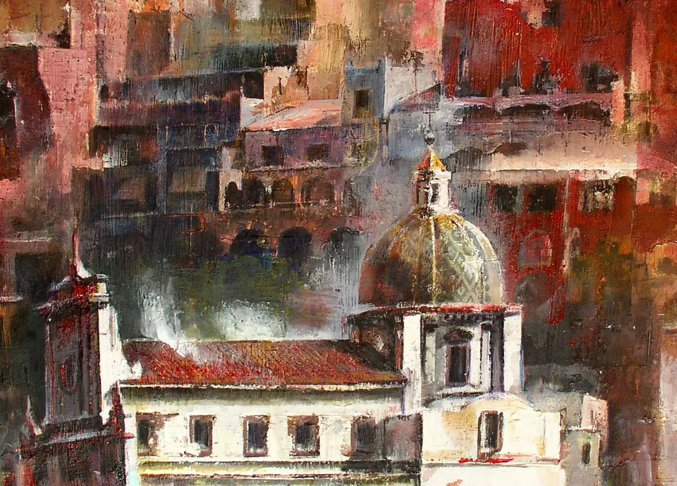Francesco Santosuosso, Positano particolare, 2005