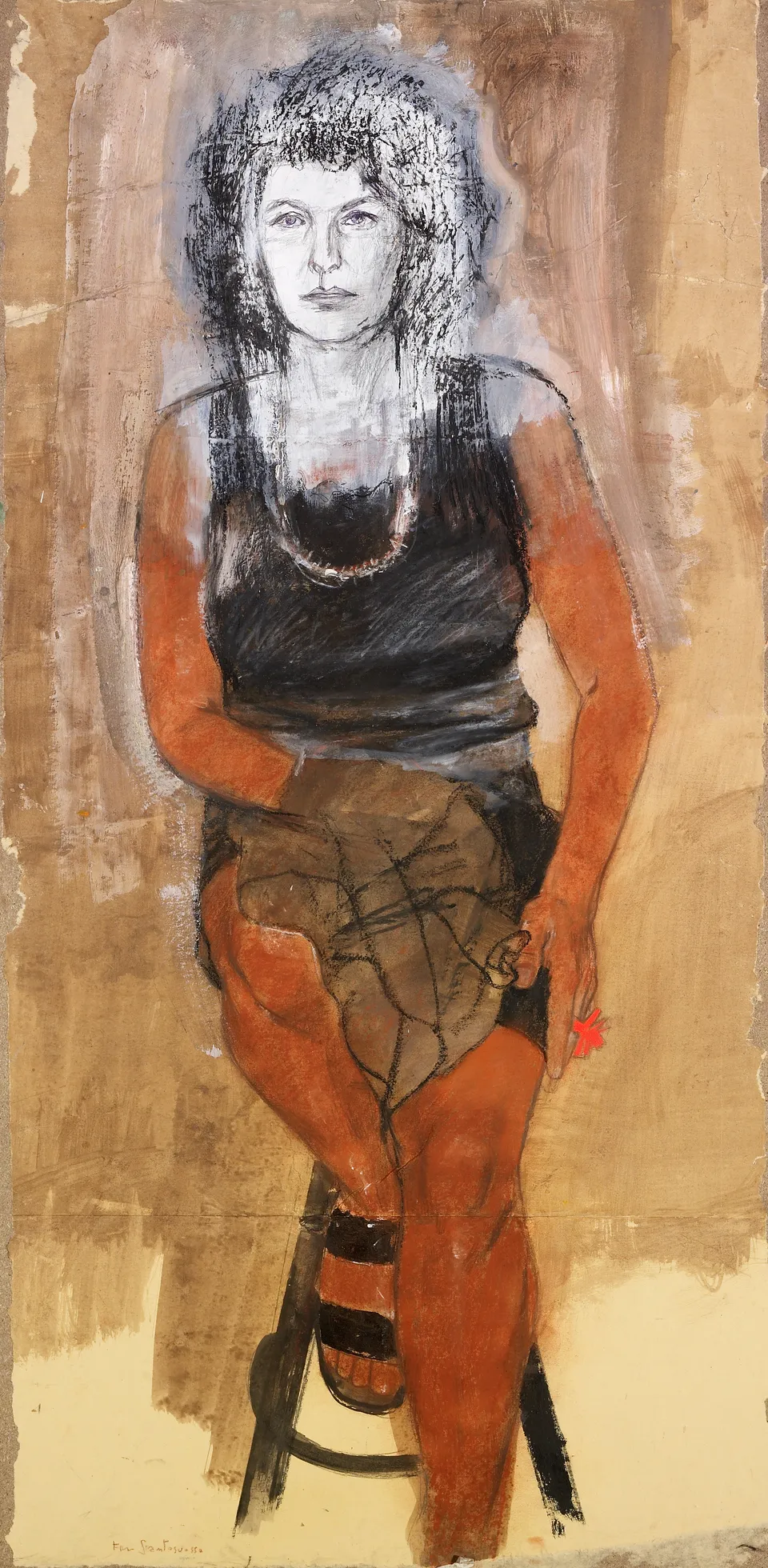 Francesco Santosuosso, Ritratto di sofia stoinoff