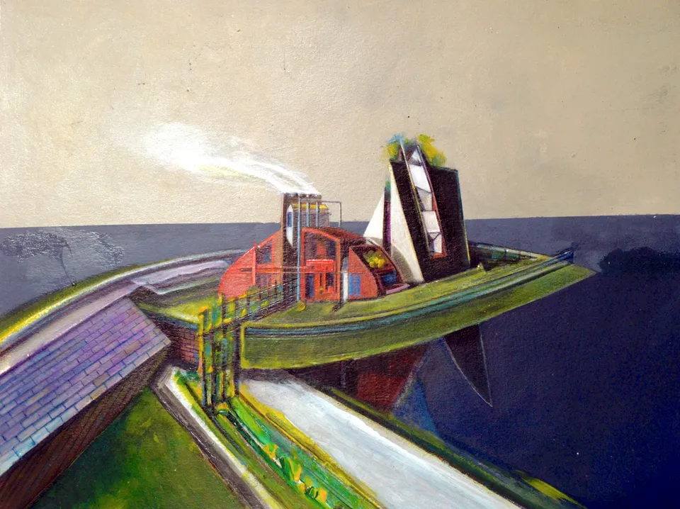 Francesco Santosuosso, Senza titolo, 1997, acrilico su carta