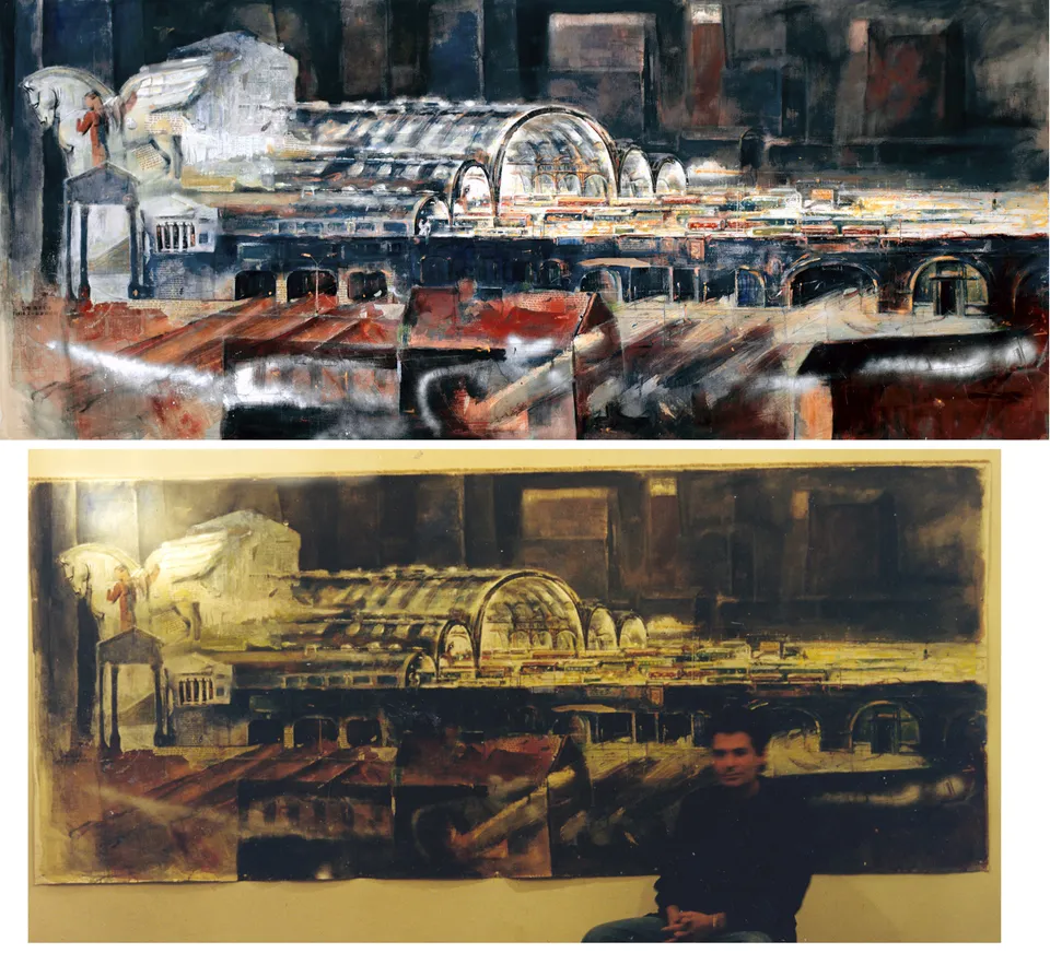Francesco Santosuosso, Stazione-centrale, 2000